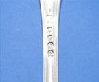 A Regency sterling silver king's pattern table fork