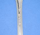 Three Victorian silver table forks