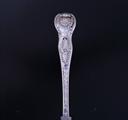 A Regency King's pattern sterling silver soup spoon