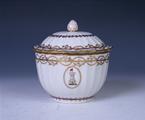 A George III Derby porcelain bowl and cover