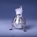 A Victorian sterling silver cream jug