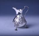 A Victorian sterling silver cream jug