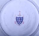 A Chinese armorial porcelain plate