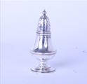 A Victorian sterling silver caster