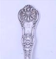 Fine Victorian sterling silver Queen's pattern service for 12