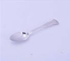 A Victorian Queen's pattern sterling silver dessert spoon