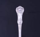 A Victorian Queen's pattern sterling silver table fork