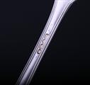 JACOBITE INTEREST: rare collection of William IV fiddle, thread and shell pattern sterling silver flatware