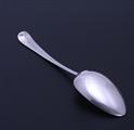 A George III sterling silver Old English pattern table spoon