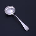 A Victorian sterling silver sauce ladle