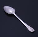 A George III sterling silver Old English pattern table spoon