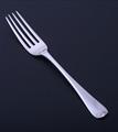 A George III Old English pattern sterling silver table fork