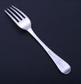 A George III Old English pattern sterling silver table fork