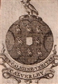 An early 19th century armorial bookplate