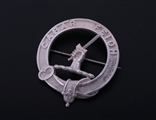 A Scottish sterling silver Clan badge for MACKENZIE