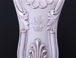 A good matched pair of King's pattern sterling silver basting spoons