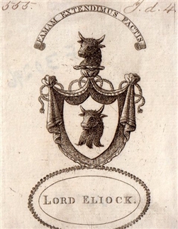 An 18th century scottish bookplate for Veitch