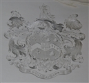 A fine presentation George III sterling silver tray