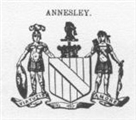 Chinese Armorial ANNESLEY Family Coat Arms Crest Clan Plate Qianlong Emperor 中国纹章瓷板乾隆帝