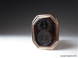 Intaglio Wax Seal ANDERSON Family Crest Armorial Seal TUSHIELAW Stirlingshire.