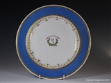 Chamberlains Worcester Armorial Plate MACLEAN