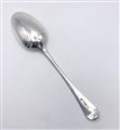 Antique Hallmarked Sterling Silver George III Old English Pattern Tablespoon 1785