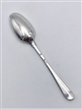 Antique Hallmarked Sterling Silver George III Old English with Wings Pattern Teaspoon c.1770