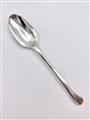 Antique Hallmarked Sterling Silver George III Old English Pattern with Wings Teaspoon c. 1770