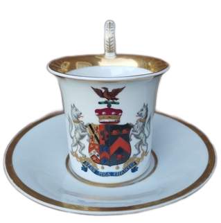 Berlin LORD LUCAN BINGHAM Cup & Saucer