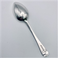 Antique Hallmarked Sterling Silver William IV Old English Pattern large teaspoon or child's Spoon 1831