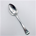 Antique Hallmarked Sterling Silver William IV Old English Pattern large teaspoon or child's Spoon 1831