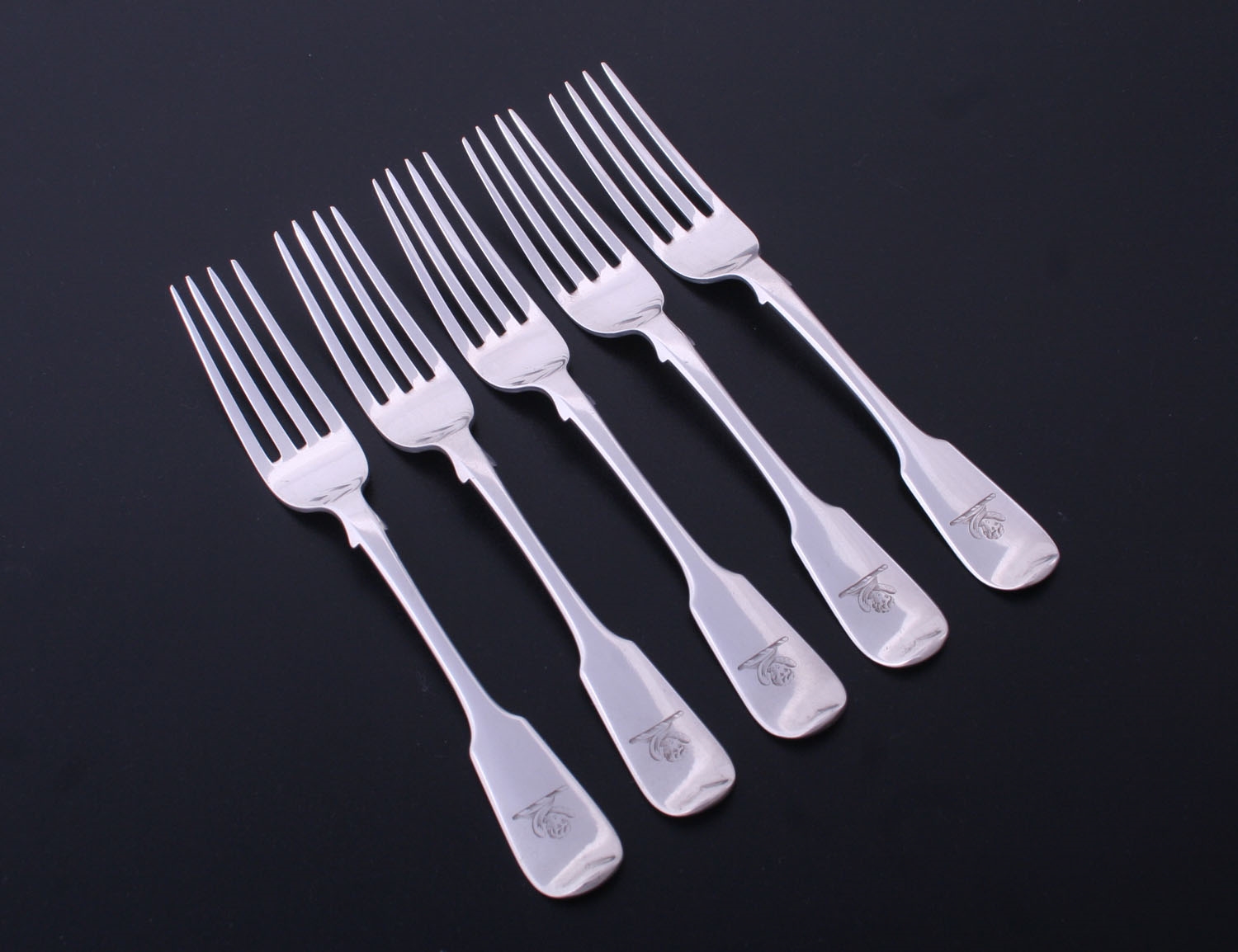 Sterling silver hot sale dessert forks