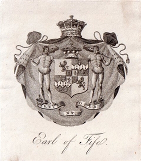 A good 18th century bookplate for the Earl of Fife : MyFamilySilver.com